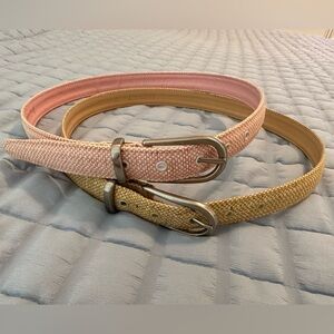 2 Women’s WCM belts in 2 great colors! They are both size Large and a must see!